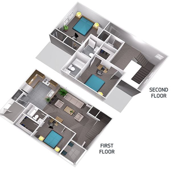 3X3 TOWNHOME